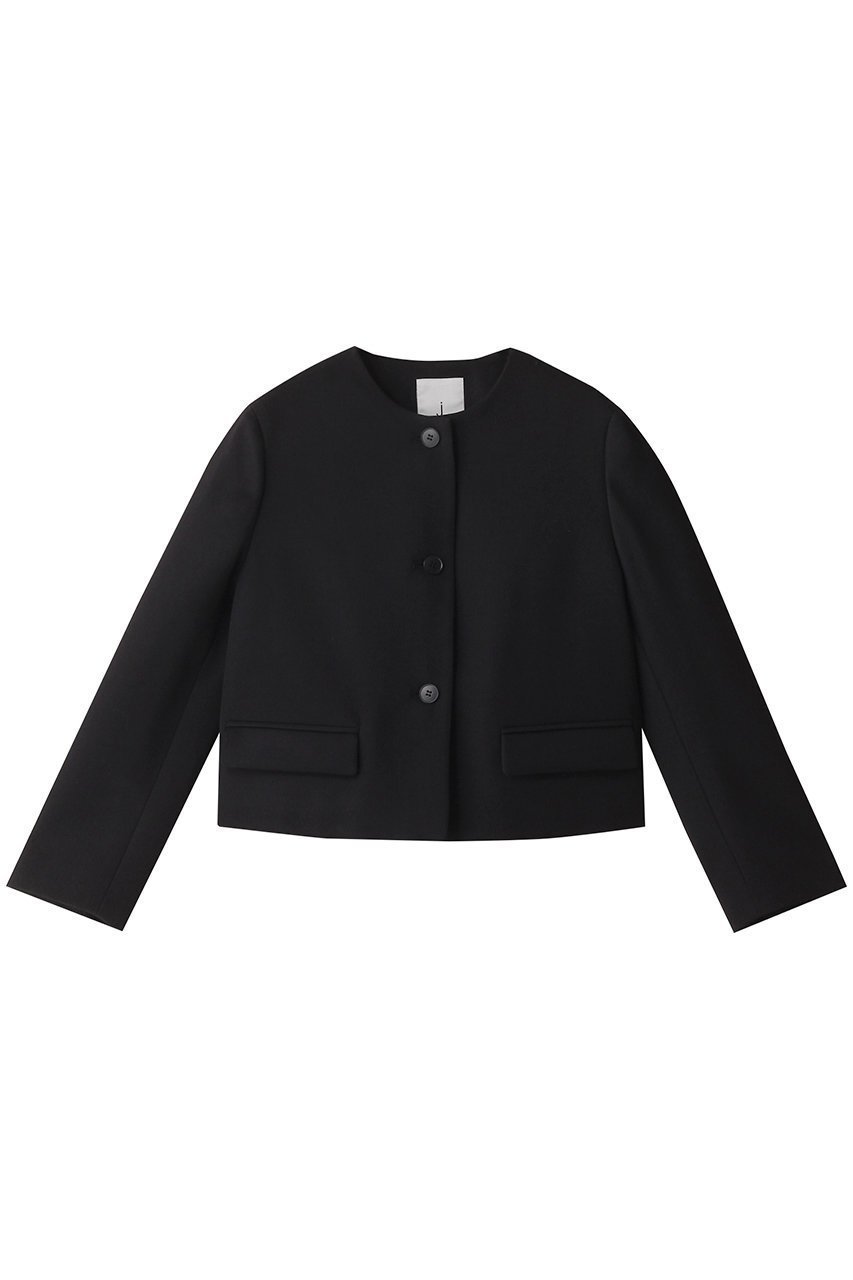 【ジェイドット/j.】のヴァージンウールMIXノーカラージャケット 人気、トレンドファッション・服の通販 founy(ファニー) ファッション Fashion レディースファッション Fashion for Women アウター Coat / Outerwear Collection レディースジャケット・軽アウター Jackets ノーカラージャケット / シンプル上品コーデ Collarless Jackets コンパクト Compact, Small Size シンプル Simple, Minimal ジャケット Jacket, Outerwear ストレッチ Stretch, Stretchy Fabric ファブリック Fabric, Textile モダン Modern, Contemporary other-1|ID: prp329100004815943 ipo3291000000034980412