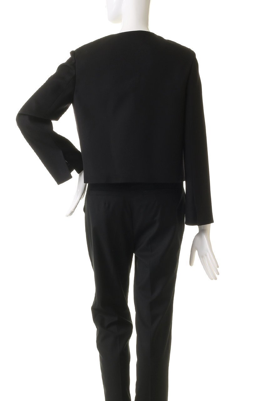 【ジェイドット/j.】のヴァージンウールMIXノーカラージャケット 人気、トレンドファッション・服の通販 founy(ファニー) ファッション Fashion レディースファッション Fashion for Women アウター Coat / Outerwear Collection レディースジャケット・軽アウター Jackets ノーカラージャケット / シンプル上品コーデ Collarless Jackets コンパクト Compact, Small Size シンプル Simple, Minimal ジャケット Jacket, Outerwear ストレッチ Stretch, Stretchy Fabric ファブリック Fabric, Textile モダン Modern, Contemporary other-4|ID: prp329100004815943 ipo3291000000034980417