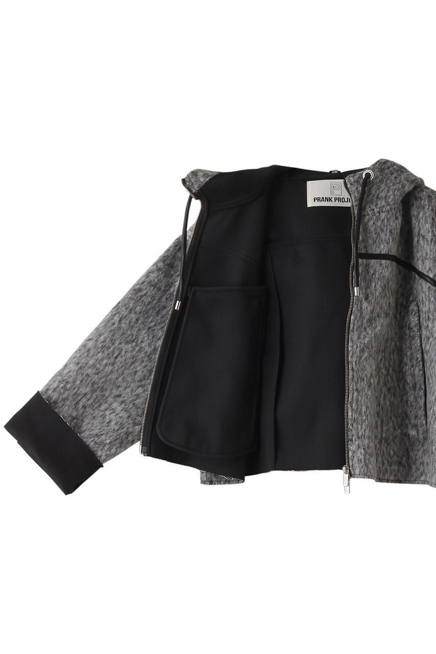 【プランク プロジェクト/PRANK PROJECT】のシャギージップフーディ / Shaggy Zip Hoodie 人気、トレンドファッション・服の通販 founy(ファニー) 　ファッション　Fashion　レディースファッション　Fashion for Women　アウター　Coat / Outerwear Collection　レディースジャケット・軽アウター　Jackets　ブルゾンジャケット・スポーティアウター　Blouson Jackets　ジャケット　Jacket, Outerwear　ストレート　Straight, Straight Cut　パーカー　Hoodie, Parka　ブルゾン　Blouson, Bomber Jacket　メランジ　Melange, Mixed Yarn　秋　Autumn　羽織　Haori, Light Jacket　other-6|ID: prp329100004815944 ipo3291000000034980429