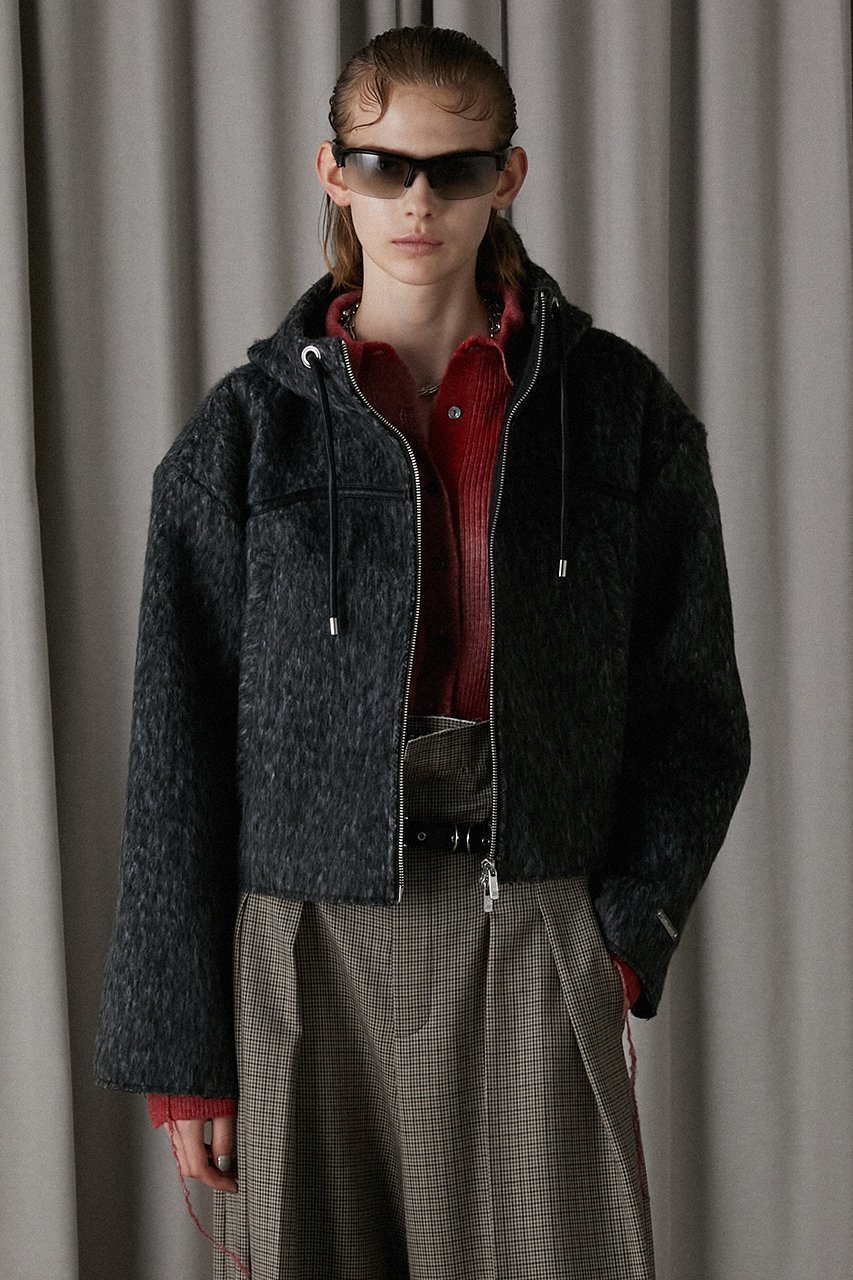 【プランク プロジェクト/PRANK PROJECT】のシャギージップフーディ / Shaggy Zip Hoodie 人気、トレンドファッション・服の通販 founy(ファニー) 　ファッション　Fashion　レディースファッション　Fashion for Women　アウター　Coat / Outerwear Collection　レディースジャケット・軽アウター　Jackets　ブルゾンジャケット・スポーティアウター　Blouson Jackets　ジャケット　Jacket, Outerwear　ストレート　Straight, Straight Cut　パーカー　Hoodie, Parka　ブルゾン　Blouson, Bomber Jacket　メランジ　Melange, Mixed Yarn　秋　Autumn　羽織　Haori, Light Jacket　other-8|ID: prp329100004815944 ipo3291000000034980431