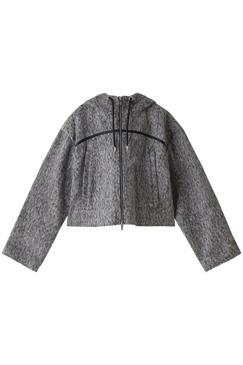 【プランク プロジェクト/PRANK PROJECT】のシャギージップフーディ / Shaggy Zip Hoodie インテリア・キッズ・メンズ・レディースファッション・服の通販 founy(ファニー) 　ファッション　Fashion　レディースファッション　Fashion for Women　アウター　Coat / Outerwear Collection　レディースジャケット・軽アウター　Jackets　ブルゾンジャケット・スポーティアウター　Blouson Jackets　ジャケット　Jacket, Outerwear　ストレート　Straight, Straight Cut　パーカー　Hoodie, Parka　ブルゾン　Blouson, Bomber Jacket　メランジ　Melange, Mixed Yarn　秋　Autumn　羽織　Haori, Light Jacket　L.GRY(ライトグレー)|ID: prp329100004815944 ipo3291000000035457373