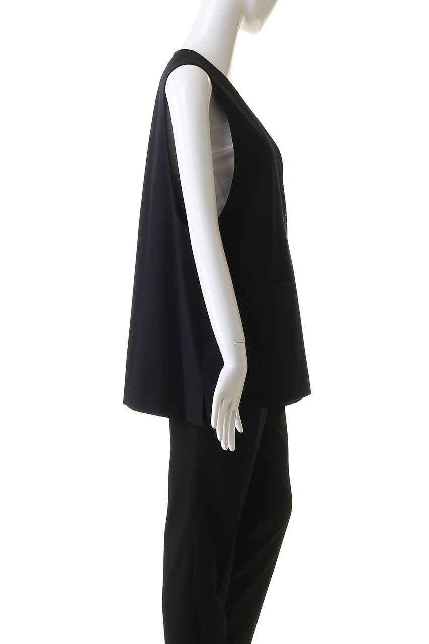 【ミズイロ インド/mizuiro ind】のdeep V neck wide vest ベスト 人気、トレンドファッション・服の通販 founy(ファニー) 　ファッション　Fashion　レディースファッション　Fashion for Women　アウター　Coat / Outerwear Collection　レディースジャケット・軽アウター　Jackets　ジャケット　Jacket, Outerwear　ベスト　Vest, Waistcoat　ロング　Long, Long-Length　ワイド　Wide, Wide Fit　other-3|ID: prp329100004815946 ipo3291000000034980483