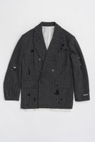 【プランク プロジェクト/PRANK PROJECT】のクラシックツイードジャケット / Classic Tweed Jacket 人気、トレンドファッション・服の通販 founy(ファニー) ファッション Fashion レディースファッション Fashion for Women アウター Coat / Outerwear Collection レディースジャケット・軽アウター Jackets ジャケット Jacket, Outerwear ダメージ Distressed, Destroyed 羽織 Haori, Light Jacket |ID:prp329100004815947