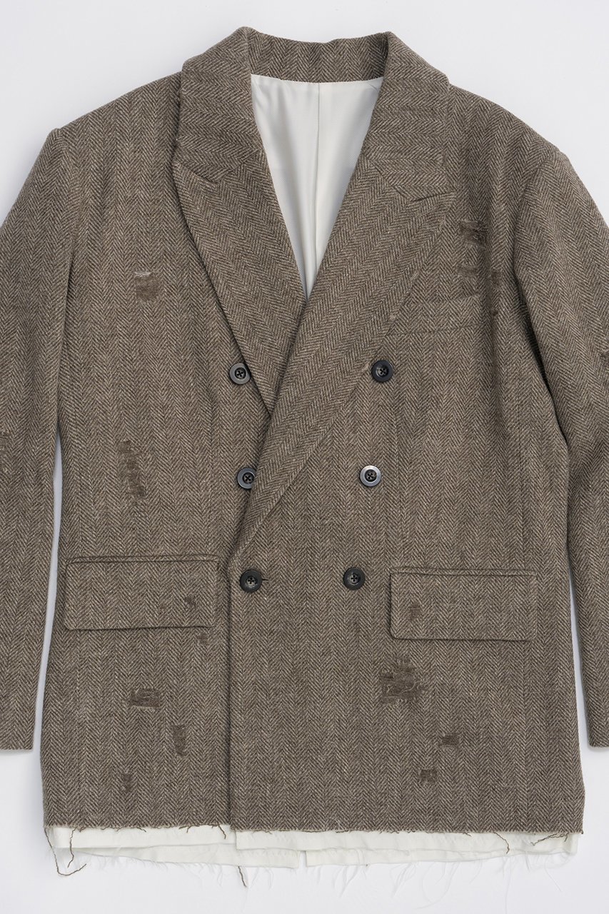 【プランク プロジェクト/PRANK PROJECT】のクラシックツイードジャケット / Classic Tweed Jacket 人気、トレンドファッション・服の通販 founy(ファニー) 　ファッション　Fashion　レディースファッション　Fashion for Women　アウター　Coat / Outerwear Collection　レディースジャケット・軽アウター　Jackets　ジャケット　Jacket, Outerwear　ダメージ　Distressed, Destroyed　羽織　Haori, Light Jacket　other-3|ID: prp329100004815947 ipo3291000000034980493