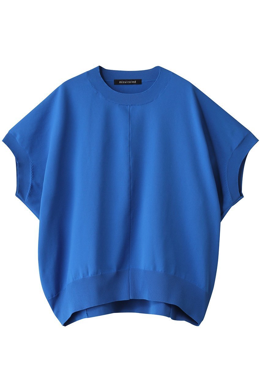 【ミズイロ インド/mizuiro ind】のcocoon wide vest ベスト インテリア・キッズ・メンズ・レディースファッション・服の通販 founy(ファニー) 　ファッション　Fashion　レディースファッション　Fashion for Women　トップス・カットソー　Cut & Sew Tops　ニット　Knit Tops & Sweaters　ベスト&ジレ / 重ね着スタイル　Vests & Gilets　カジュアルプルオーバー・ニットトップス　Pullovers & Knit Tops / Casual Pullovers　なめらか　Smooth, Silky Texture　シンプル　Simple, Minimal　ベスト　Vest, Waistcoat　リラックス　Relax, Relaxed Fit　blue|ID: prp329100004815949 ipo3291000000034980549