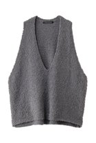 【ミズイロ インド/mizuiro ind】のhairy yarn wide vest ベスト 人気、トレンドファッション・服の通販 founy(ファニー) ファッション Fashion レディースファッション Fashion for Women トップス・カットソー Cut & Sew Tops ニット Knit Tops & Sweaters ベスト&ジレ / 重ね着スタイル Vests & Gilets カジュアルプルオーバー・ニットトップス Pullovers & Knit Tops / Casual Pullovers シンプル Simple, Minimal ベスト Vest, Waistcoat モコモコ Fuzzy, Fluffy 冬 Winter / This Winter 秋 Autumn A/W・秋冬 Autumn/Winter thumbnail gray|ID: prp329100004815951 ipo3291000000034980581