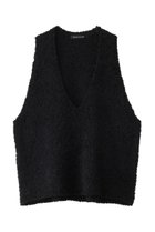 【ミズイロ インド/mizuiro ind】のhairy yarn wide vest ベスト 人気、トレンドファッション・服の通販 founy(ファニー) ファッション Fashion レディースファッション Fashion for Women トップス・カットソー Cut & Sew Tops ニット Knit Tops & Sweaters ベスト&ジレ / 重ね着スタイル Vests & Gilets カジュアルプルオーバー・ニットトップス Pullovers & Knit Tops / Casual Pullovers シンプル Simple, Minimal ベスト Vest, Waistcoat モコモコ Fuzzy, Fluffy 冬 Winter / This Winter 秋 Autumn A/W・秋冬 Autumn/Winter thumbnail black|ID: prp329100004815951 ipo3291000000034980582