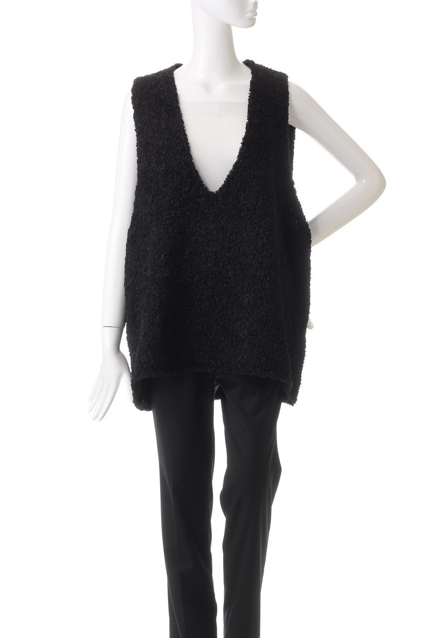 【ミズイロ インド/mizuiro ind】のhairy yarn wide vest ベスト 人気、トレンドファッション・服の通販 founy(ファニー) ファッション Fashion レディースファッション Fashion for Women トップス・カットソー Cut & Sew Tops ニット Knit Tops & Sweaters ベスト&ジレ / 重ね着スタイル Vests & Gilets カジュアルプルオーバー・ニットトップス Pullovers & Knit Tops / Casual Pullovers シンプル Simple, Minimal ベスト Vest, Waistcoat モコモコ Fuzzy, Fluffy 冬 Winter / This Winter 秋 Autumn A/W・秋冬 Autumn/Winter other-2|ID: prp329100004815951 ipo3291000000034980583