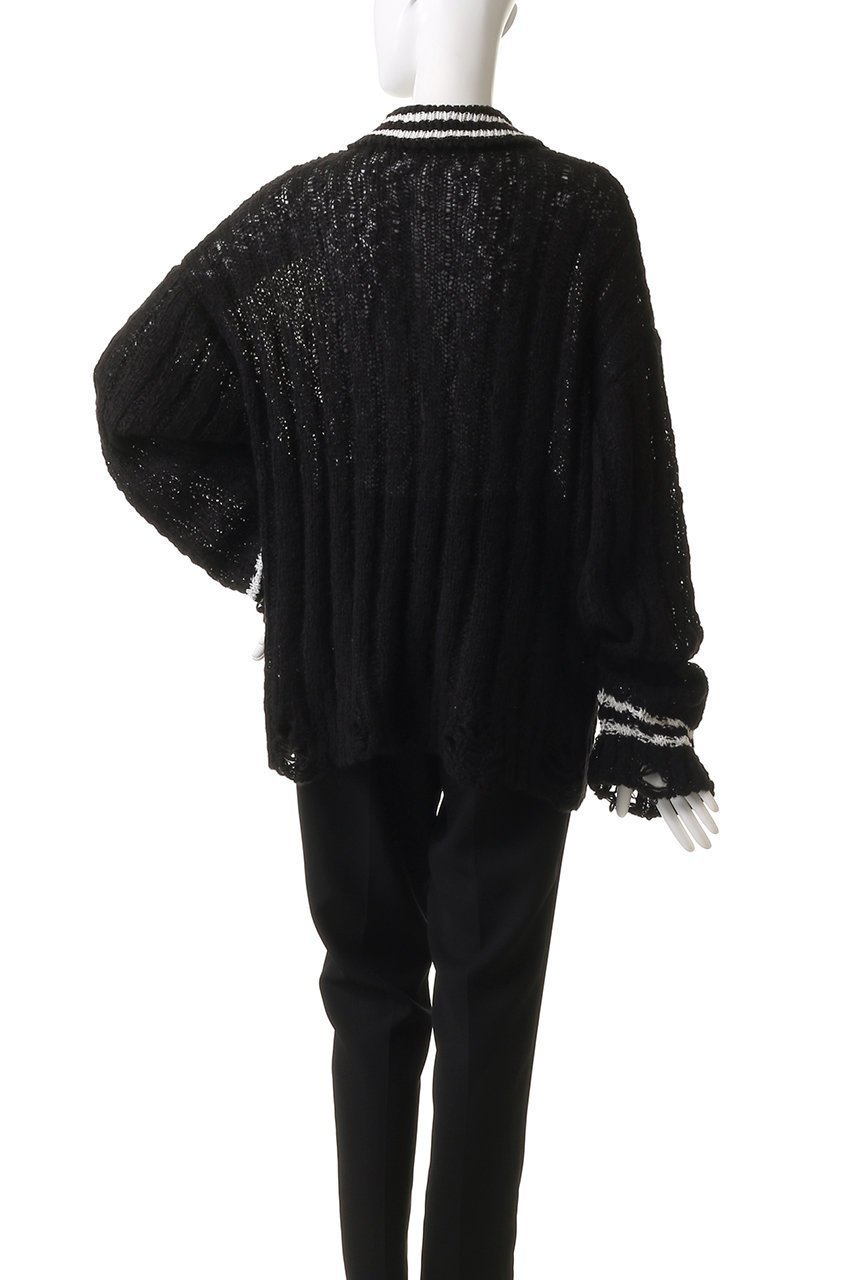 【プランク プロジェクト/PRANK PROJECT】のポロネックニット/Polo Neck Knit 人気、トレンドファッション・服の通販 founy(ファニー) 　ファッション　Fashion　レディースファッション　Fashion for Women　トップス・カットソー　Cut & Sew Tops　ニット　Knit Tops & Sweaters　カジュアルプルオーバー・ニットトップス　Pullovers & Knit Tops / Casual Pullovers　ジップ　Zip, Zipper　セットアップ　Set-Up, Coordinated Outfit　ダメージ　Distressed, Destroyed　other-4|ID: prp329100004815952 ipo3291000000034980596