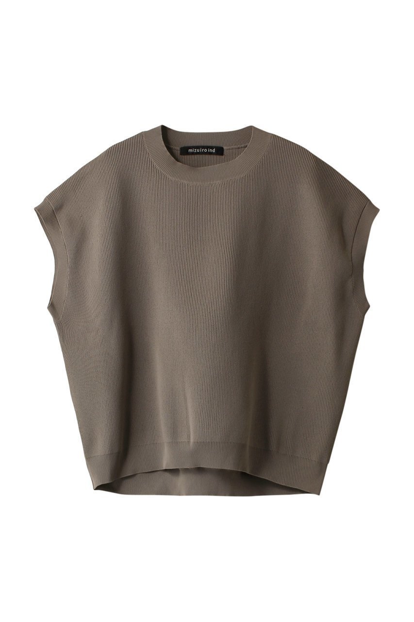 【ミズイロ インド/mizuiro ind】のcocoon vest ベスト インテリア・キッズ・メンズ・レディースファッション・服の通販 founy(ファニー) 　ファッション　Fashion　レディースファッション　Fashion for Women　トップス・カットソー　Cut & Sew Tops　ニット　Knit Tops & Sweaters　ベスト&ジレ / 重ね着スタイル　Vests & Gilets　カジュアルプルオーバー・ニットトップス　Pullovers & Knit Tops / Casual Pullovers　カットソー　Cut and Sewn Top　シンプル　Simple, Minimal　ベスト　Vest, Waistcoat　ロング　Long, Long-Length　エレガント 上品　Elegant　beige|ID: prp329100004815954 ipo3291000000034980629
