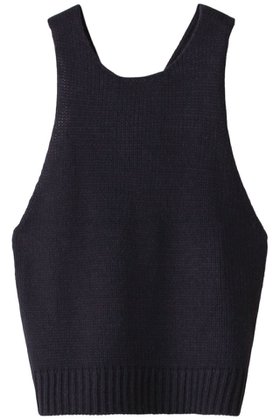 【ミズイロ インド/mizuiro ind】 バッククロスベスト人気、トレンドファッション・服の通販 founy(ファニー) ファッション Fashion レディースファッション Fashion for Women トップス・カットソー Cut & Sew Tops ニット Knit Tops & Sweaters ベスト&ジレ / 重ね着スタイル Vests & Gilets カジュアルプルオーバー・ニットトップス Pullovers & Knit Tops / Casual Pullovers シンプル Simple, Minimal ベスト Vest, Waistcoat |ID:prp329100004815955