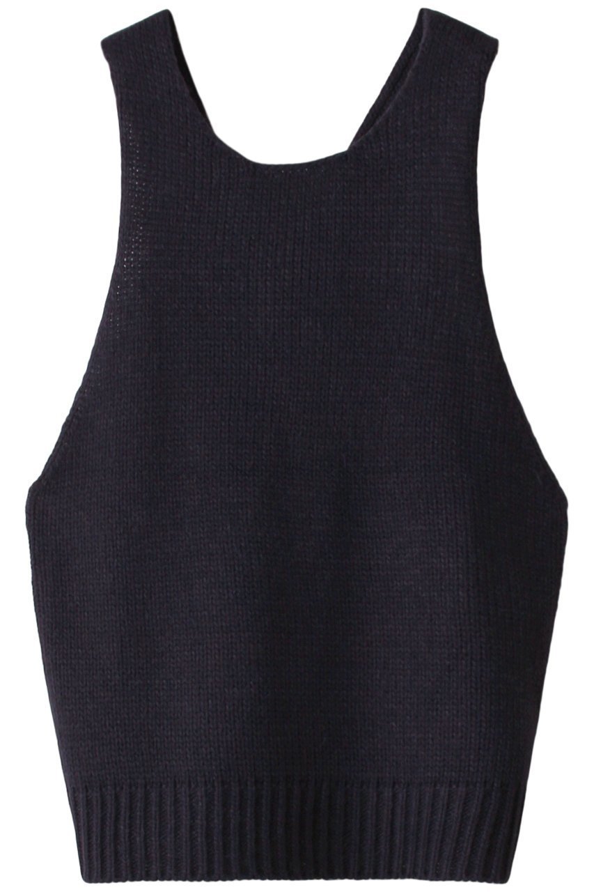 【ミズイロ インド/mizuiro ind】のバッククロスベスト インテリア・キッズ・メンズ・レディースファッション・服の通販 founy(ファニー) ファッション Fashion レディースファッション Fashion for Women トップス・カットソー Cut & Sew Tops ニット Knit Tops & Sweaters ベスト&ジレ / 重ね着スタイル Vests & Gilets カジュアルプルオーバー・ニットトップス Pullovers & Knit Tops / Casual Pullovers シンプル Simple, Minimal ベスト Vest, Waistcoat ネイビー|ID: prp329100004815955 ipo3291000000034980639