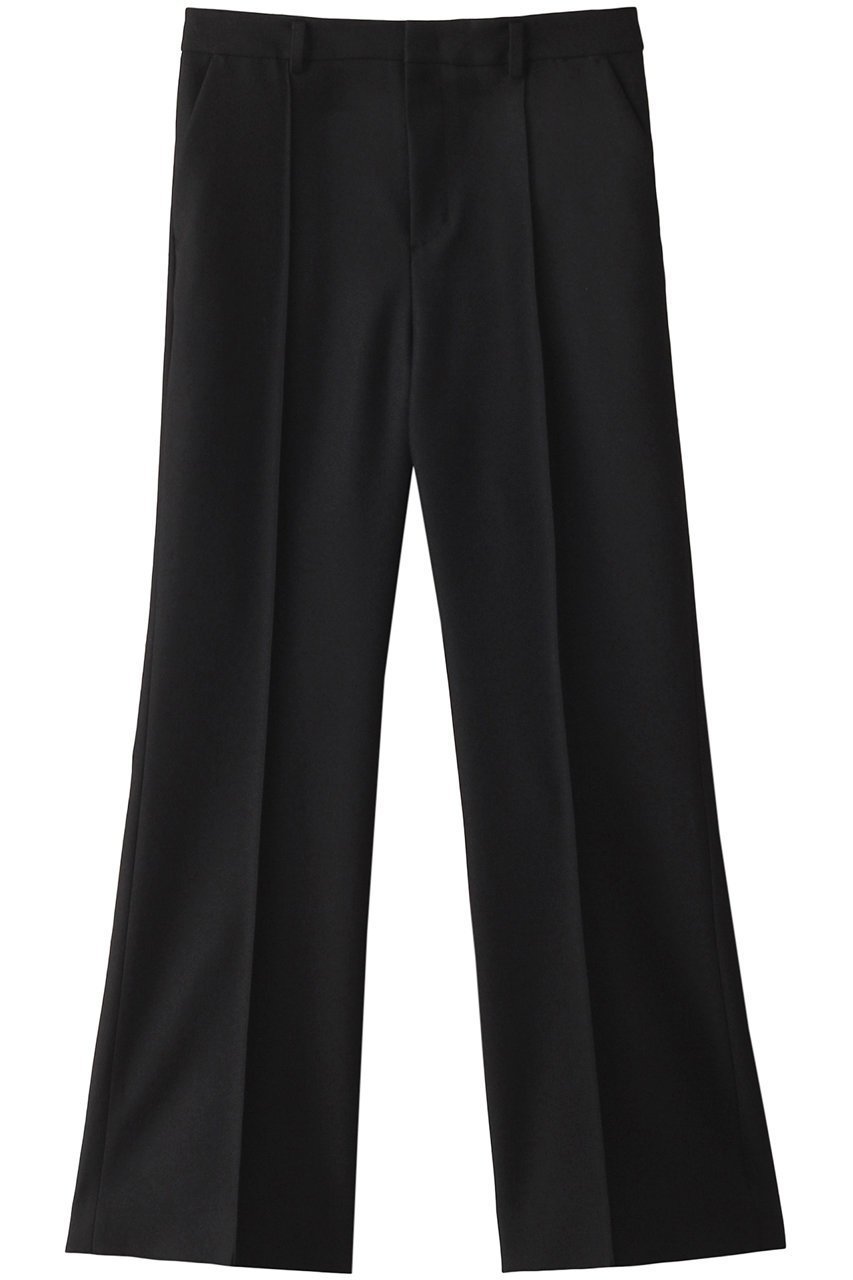 【ジェイドット/j.】のヴァージンウールMIXフレアパンツ インテリア・キッズ・メンズ・レディースファッション・服の通販 founy(ファニー) 　ファッション　Fashion　レディースファッション　Fashion for Women　パンツ　Pants & Trousers　センター　Center, Center Line　フレア　Flare, Flared　ロング　Long, Long-Length　定番　Standard, Basic Item　ブラック|ID: prp329100004815957 ipo3291000000034980663