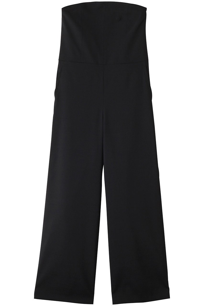 【ジェイドット/j.】のウール混ストレッチビスチェオールインワン インテリア・キッズ・メンズ・レディースファッション・服の通販 founy(ファニー) 　ファッション　Fashion　レディースファッション　Fashion for Women　パンツ　Pants & Trousers　コンパクト　Compact, Small Size　ジャケット　Jacket, Outerwear　ストレッチ　Stretch, Stretchy Fabric　ビスチェ　Bustier, Corset Top　ボトム　Bottoms, Lower Wear　マニッシュ　Mannish, Boyish　ワイド　Wide, Wide Fit　ブラック|ID: prp329100004815958 ipo3291000000034980681