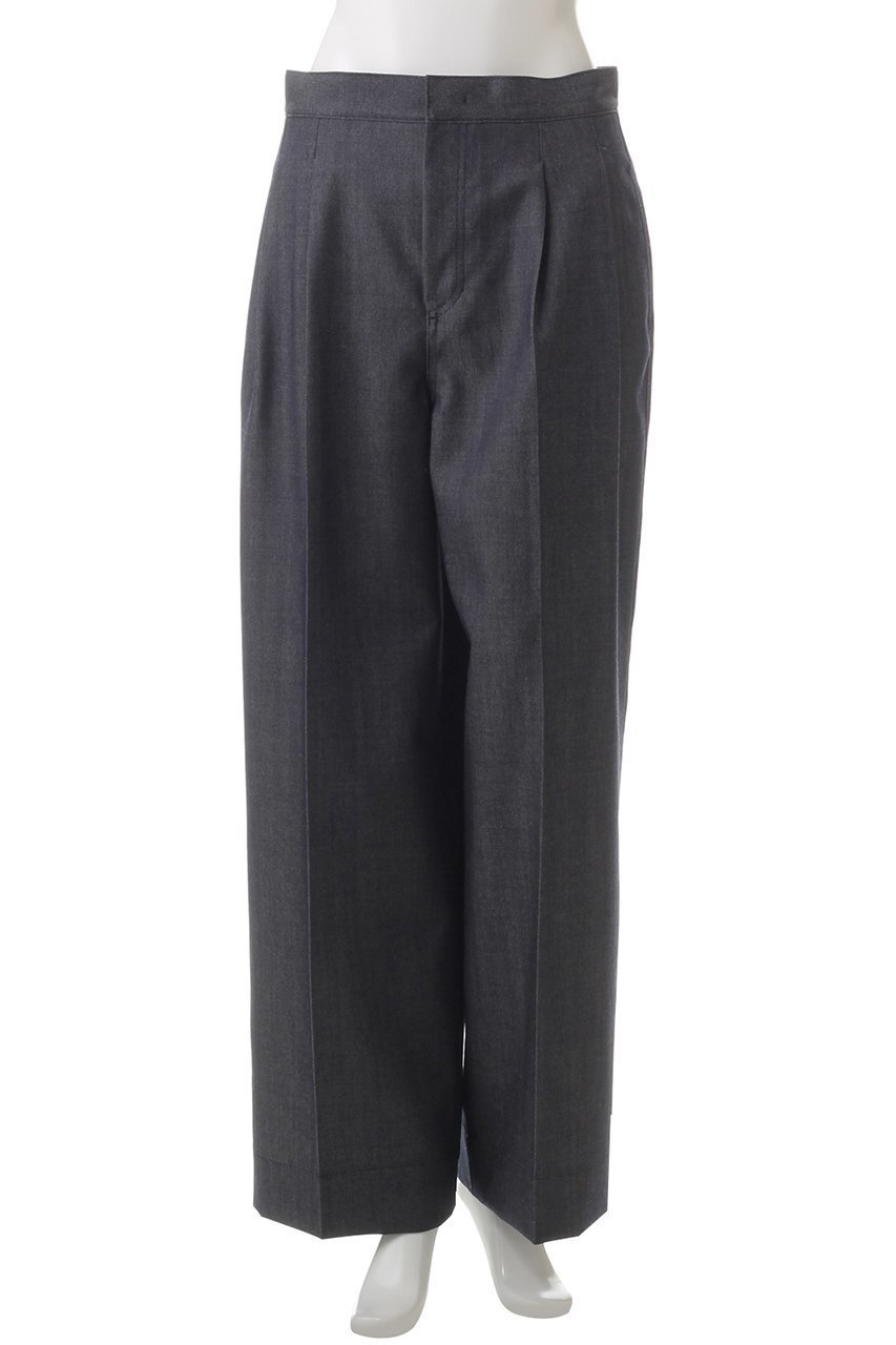 【ジェイドット/j.】のデニムライクウールパンツ 人気、トレンドファッション・服の通販 founy(ファニー) 　ファッション　Fashion　レディースファッション　Fashion for Women　パンツ　Pants & Trousers　センター　Center, Center Line　デニム　Denim, Jeans Material　ワイド　Wide, Wide Fit　エレガント 上品　Elegant　ビジネス 仕事 通勤　Business / Work / Commuting　other-2|ID: prp329100004815959 ipo3291000000034980688