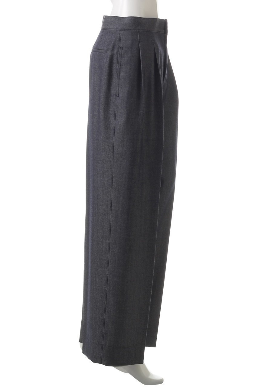 【ジェイドット/j.】のデニムライクウールパンツ 人気、トレンドファッション・服の通販 founy(ファニー) 　ファッション　Fashion　レディースファッション　Fashion for Women　パンツ　Pants & Trousers　センター　Center, Center Line　デニム　Denim, Jeans Material　ワイド　Wide, Wide Fit　エレガント 上品　Elegant　ビジネス 仕事 通勤　Business / Work / Commuting　other-3|ID: prp329100004815959 ipo3291000000034980689