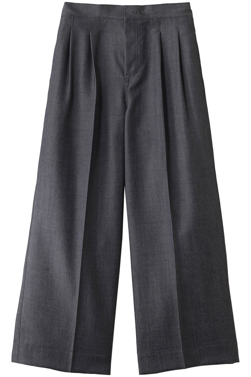 【ジェイドット/j.】のデニムライクウールパンツ 人気、トレンドファッション・服の通販 founy(ファニー) ファッション Fashion レディースファッション Fashion for Women パンツ Pants & Trousers センター Center, Center Line デニム Denim, Jeans Material ワイド Wide, Wide Fit エレガント 上品 Elegant ビジネス 仕事 通勤 Business / Work / Commuting other-1|ID: prp329100004815959 ipo3291000000036188048