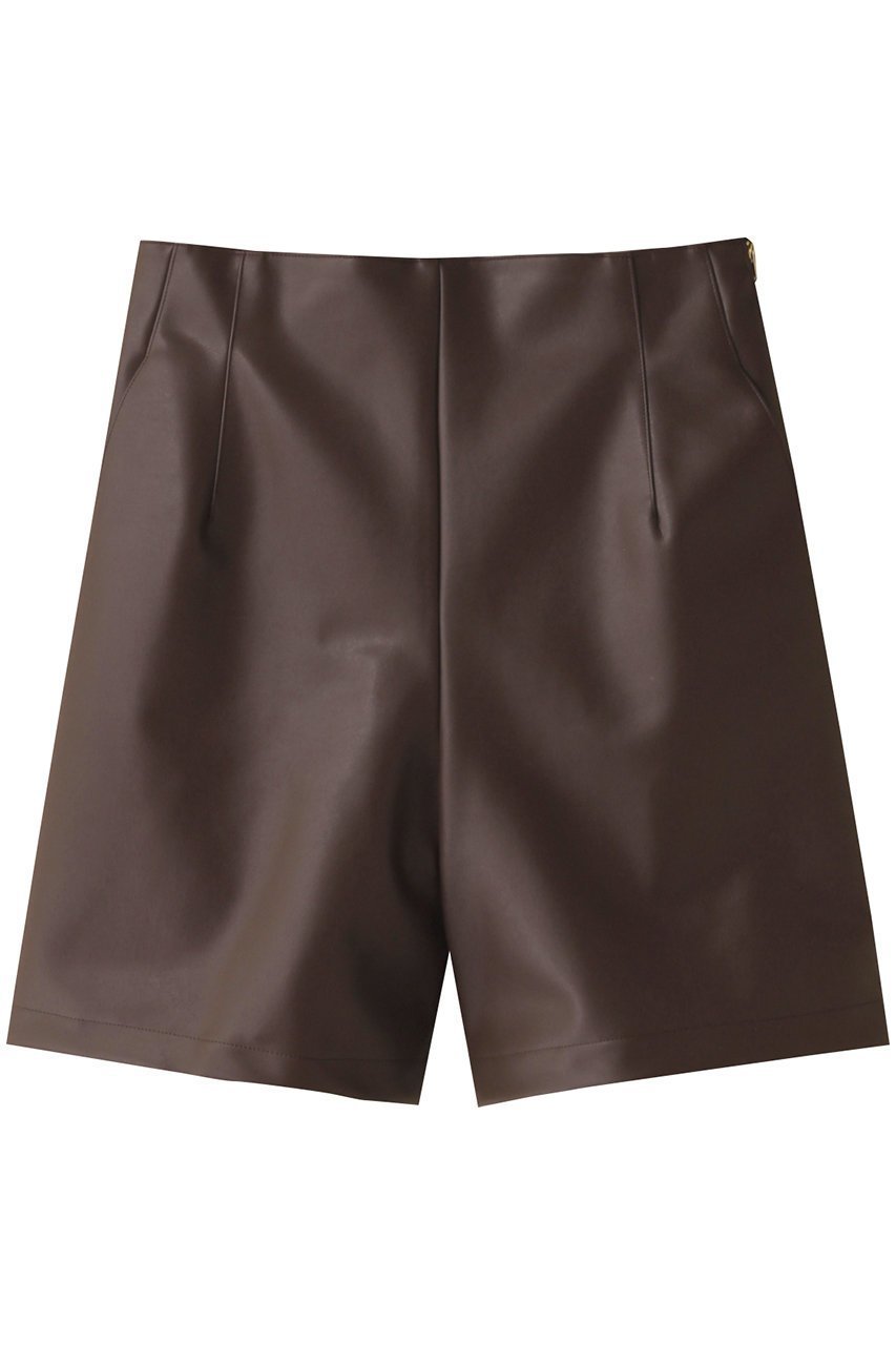 【ジェイドット/j.】のフェイクレザーショートパンツ インテリア・キッズ・メンズ・レディースファッション・服の通販 founy(ファニー) ファッション Fashion レディースファッション Fashion for Women パンツ Pants & Trousers ショートパンツ・ハーフパンツ High-Waisted & Relaxed Shorts ショート Short, Short Length ジャケット Jacket, Outerwear フェイクレザー Faux Leather, PU Leather フロント Front, Front Design ロング Long, Long-Length A/W・秋冬 Autumn/Winter ブラウン|ID: prp329100004815962 ipo3291000000035457467
