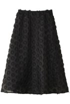 【ジェイドット/j.】のシアージャカードフレアスカート 人気、トレンドファッション・服の通販 founy(ファニー) ファッション Fashion レディースファッション Fashion for Women スカート Skirts Aライン・フレアスカート A-Line & Flared Skirts ロングスカート Long Skirts / Maxi & Midi Skirts エレガント 上品 Elegant オーガンジー Organza Fabric シアー Sheer, See-Through シンプル Simple, Minimal フラワー Flower, Floral ロング Long, Long-Length A/W・秋冬 Autumn/Winter thumbnail ブラック|ID: prp329100004815964 ipo3291000000034980801