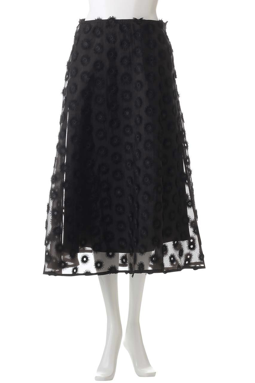 【ジェイドット/j.】のシアージャカードフレアスカート 人気、トレンドファッション・服の通販 founy(ファニー) ファッション Fashion レディースファッション Fashion for Women スカート Skirts Aライン・フレアスカート A-Line & Flared Skirts ロングスカート Long Skirts / Maxi & Midi Skirts エレガント 上品 Elegant オーガンジー Organza Fabric シアー Sheer, See-Through シンプル Simple, Minimal フラワー Flower, Floral ロング Long, Long-Length A/W・秋冬 Autumn/Winter other-2|ID: prp329100004815964 ipo3291000000034980802