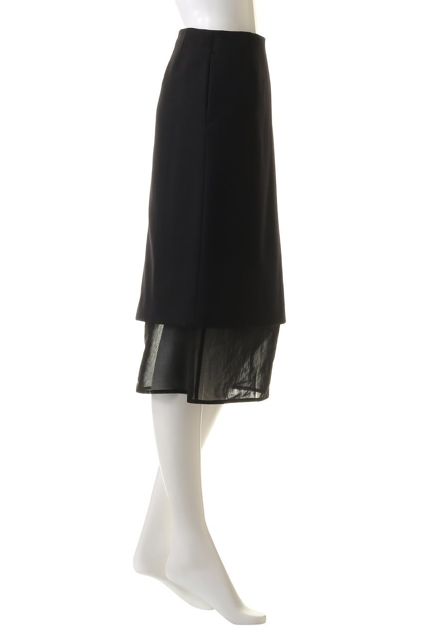 【ジェイドット/j.】のヴァージンウールMIXレイヤードスカート 人気、トレンドファッション・服の通販 founy(ファニー) 　ファッション　Fashion　レディースファッション　Fashion for Women　スカート　Skirts　ロングスカート　Long Skirts / Maxi & Midi Skirts　クラシック　Classic, Timeless Style　シアー　Sheer, See-Through　シンプル　Simple, Minimal　ストレッチ　Stretch, Stretchy Fabric　タイトスカート　Pencil Skirt, Tight Skirt　ロング　Long, Long-Length　ビジネス 仕事 通勤　Business / Work / Commuting　other-3|ID: prp329100004815968 ipo3291000000035906277