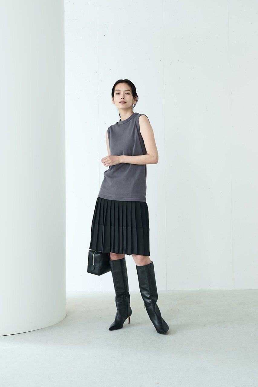 【ジェイドット/j.】のドレープクロス切替プリーツスカート 人気、トレンドファッション・服の通販 founy(ファニー) 　ファッション　Fashion　レディースファッション　Fashion for Women　スカート　Skirts　プリーツスカート / 上品フェミニンスタイル　Pleated Skirts　エレガント 上品　Elegant　トレンド　Trend, Trending Now　プリーツ　Pleats, Pleated　ラグジュアリー　Luxury, Elegant　切替　Switching, Contrast Panel　A/W・秋冬　Autumn/Winter　other-7|ID: prp329100004815969 ipo3291000000035773700