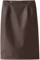 【ジェイドット/j.】のフェイクレザーナロースカート ブラウン|ID: prp329100004815971 ipo3291000000035906282