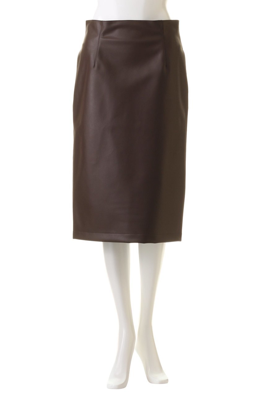 【ジェイドット/j.】のフェイクレザーナロースカート 人気、トレンドファッション・服の通販 founy(ファニー) ファッション Fashion レディースファッション Fashion for Women スカート Skirts なめらか Smooth, Silky Texture フェイクレザー Faux Leather, PU Leather フレア Flare, Flared リアル Real, Realistic エレガント 上品 Elegant other-2|ID: prp329100004815971 ipo3291000000035906283