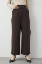 【ウィムガゼット/Whim Gazette】の【THE PAUSE】コットンツイルベイカーパンツ ダークブラウン|ID:prp329100004815973