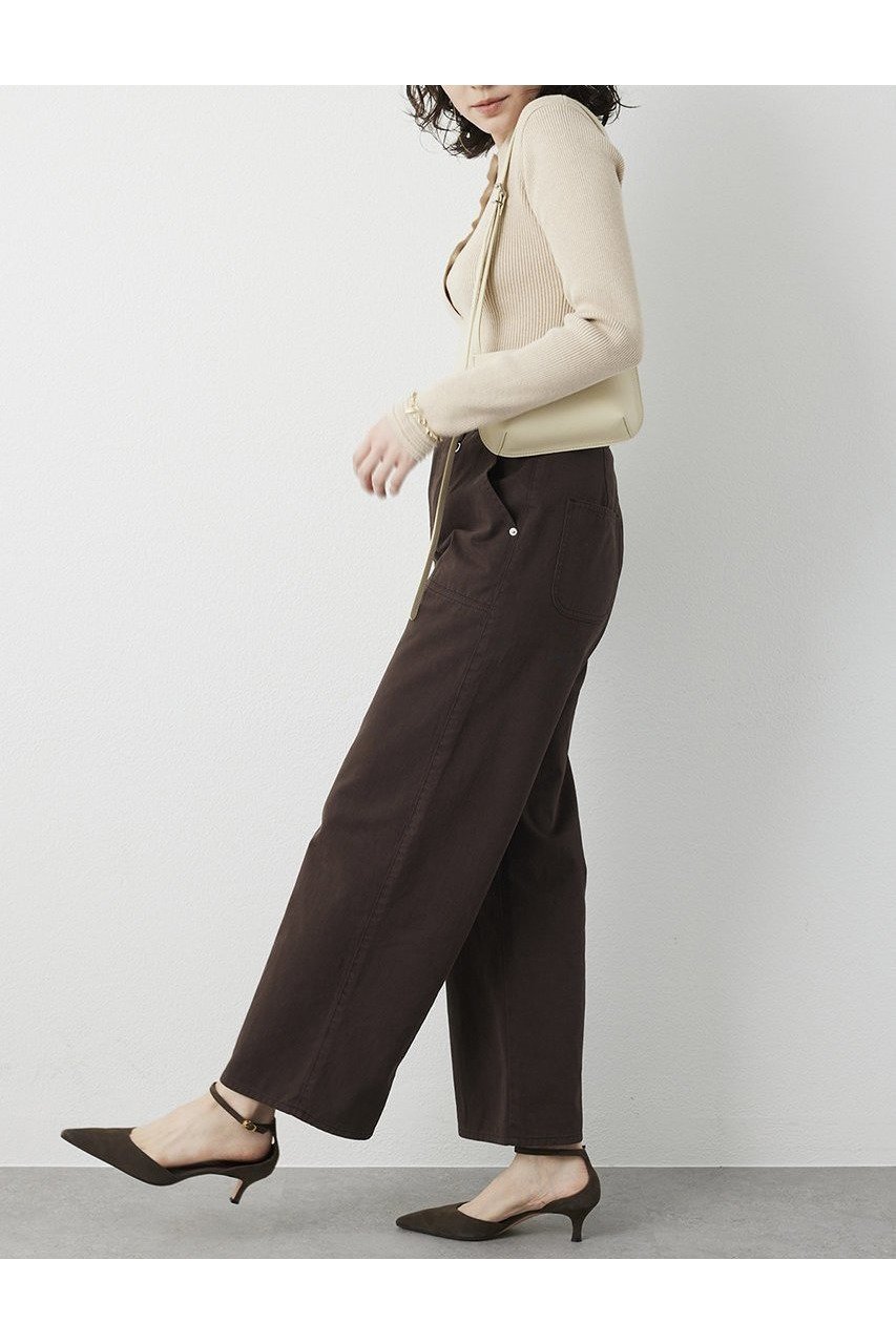 【ウィムガゼット/Whim Gazette】の【THE PAUSE】コットンツイルベイカーパンツ 人気、トレンドファッション・服の通販 founy(ファニー) 　ファッション　Fashion　レディースファッション　Fashion for Women　パンツ　Pants & Trousers　2026年　2026　おすすめ　Recommended / Our Picks　ストレート　Straight, Straight Cut　セットアップ　Set-Up, Coordinated Outfit　デニム　Denim, Jeans Material　パッチ　Patch, Appliqué　フロント　Front, Front Design　ポケット　Pocket, Pocket Detail　夏　Summer　春　Spring　S/S・春夏　SS, Spring/Summer, Warm Season　other-3|ID: prp329100004815973 ipo3291000000034980992