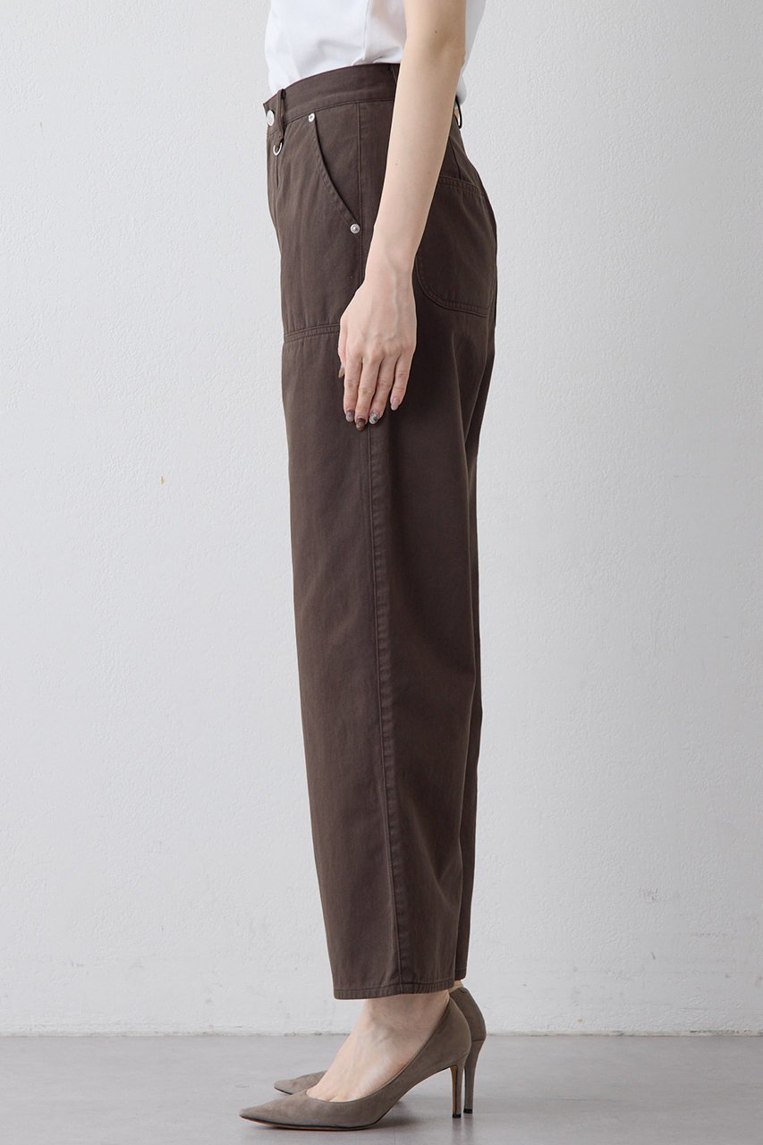 【ウィムガゼット/Whim Gazette】の【THE PAUSE】コットンツイルベイカーパンツ 人気、トレンドファッション・服の通販 founy(ファニー) 　ファッション　Fashion　レディースファッション　Fashion for Women　パンツ　Pants & Trousers　2026年　2026　おすすめ　Recommended / Our Picks　ストレート　Straight, Straight Cut　セットアップ　Set-Up, Coordinated Outfit　デニム　Denim, Jeans Material　パッチ　Patch, Appliqué　フロント　Front, Front Design　ポケット　Pocket, Pocket Detail　夏　Summer　春　Spring　S/S・春夏　SS, Spring/Summer, Warm Season　other-7|ID: prp329100004815973 ipo3291000000034980996