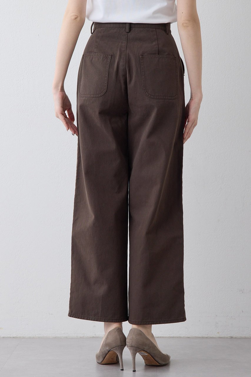 【ウィムガゼット/Whim Gazette】の【THE PAUSE】コットンツイルベイカーパンツ 人気、トレンドファッション・服の通販 founy(ファニー) 　ファッション　Fashion　レディースファッション　Fashion for Women　パンツ　Pants & Trousers　2026年　2026　おすすめ　Recommended / Our Picks　ストレート　Straight, Straight Cut　セットアップ　Set-Up, Coordinated Outfit　デニム　Denim, Jeans Material　パッチ　Patch, Appliqué　フロント　Front, Front Design　ポケット　Pocket, Pocket Detail　夏　Summer　春　Spring　S/S・春夏　SS, Spring/Summer, Warm Season　other-8|ID: prp329100004815973 ipo3291000000034980997