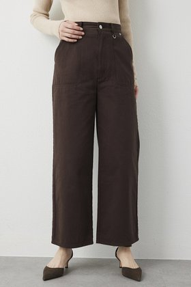 【ウィムガゼット/Whim Gazette】 【THE PAUSE】コットンツイルベイカーパンツ人気、トレンドファッション・服の通販 founy(ファニー) ファッション Fashion レディースファッション Fashion for Women パンツ Pants & Trousers おすすめ Recommended / Our Picks ストレート Straight, Straight Cut セットアップ Set-Up, Coordinated Outfit デニム Denim, Jeans Material パッチ Patch, Appliqué フロント Front, Front Design ポケット Pocket, Pocket Detail |ID:prp329100004815973