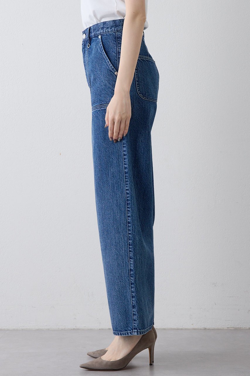 【ウィムガゼット/Whim Gazette】の【THE PAUSE】デニムベイカーパンツ 人気、トレンドファッション・服の通販 founy(ファニー) ファッション Fashion レディースファッション Fashion for Women パンツ Pants & Trousers デニムパンツ・ジーンズ・美脚デニム Denim Jeans & Pants おすすめ Recommended / Our Picks ジャケット Jacket, Outerwear ストレート Straight, Straight Cut セットアップ Set-Up, Coordinated Outfit デニム Denim, Jeans Material パッチ Patch, Appliqué フロント Front, Front Design ポケット Pocket, Pocket Detail other-7|ID: prp329100004815974 ipo3291000000036138875