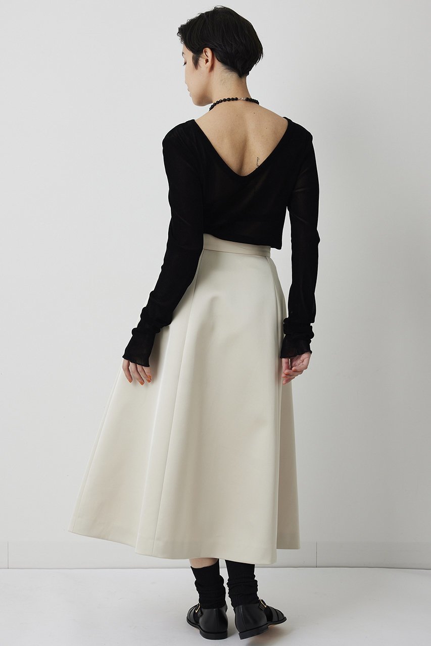 【ウィムガゼット/Whim Gazette】の【THE PAUSE】ボンディングフレアスカート 人気、トレンドファッション・服の通販 founy(ファニー) 　ファッション　Fashion　レディースファッション　Fashion for Women　スカート　Skirts　Aライン・フレアスカート　A-Line & Flared Skirts　2026年　2026　エレガント 上品　Elegant　サテン　Satin, Glossy Fabric　フレア　Flare, Flared　ボンディング　Bonding, Bonded Fabric　夏　Summer　春　Spring　S/S・春夏　SS, Spring/Summer, Warm Season　other-4|ID: prp329100004815975 ipo3291000000034981012