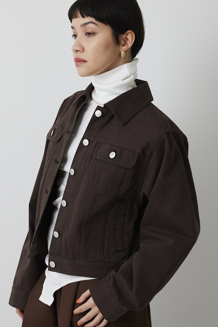 【ウィムガゼット/Whim Gazette】の【THE PAUSE】コットンツイルジャケット 人気、トレンドファッション・服の通販 founy(ファニー) 　ファッション　Fashion　レディースファッション　Fashion for Women　アウター　Coat / Outerwear Collection　レディースジャケット・軽アウター　Jackets　2026年　2026　おすすめ　Recommended / Our Picks　インナー　Innerwear　コンパクト　Compact, Small Size　ショート　Short, Short Length　ジャケット　Jacket, Outerwear　セットアップ　Set-Up, Coordinated Outfit　デニム　Denim, Jeans Material　夏　Summer　春　Spring　S/S・春夏　SS, Spring/Summer, Warm Season　other-2|ID: prp329100004815978 ipo3291000000034981037