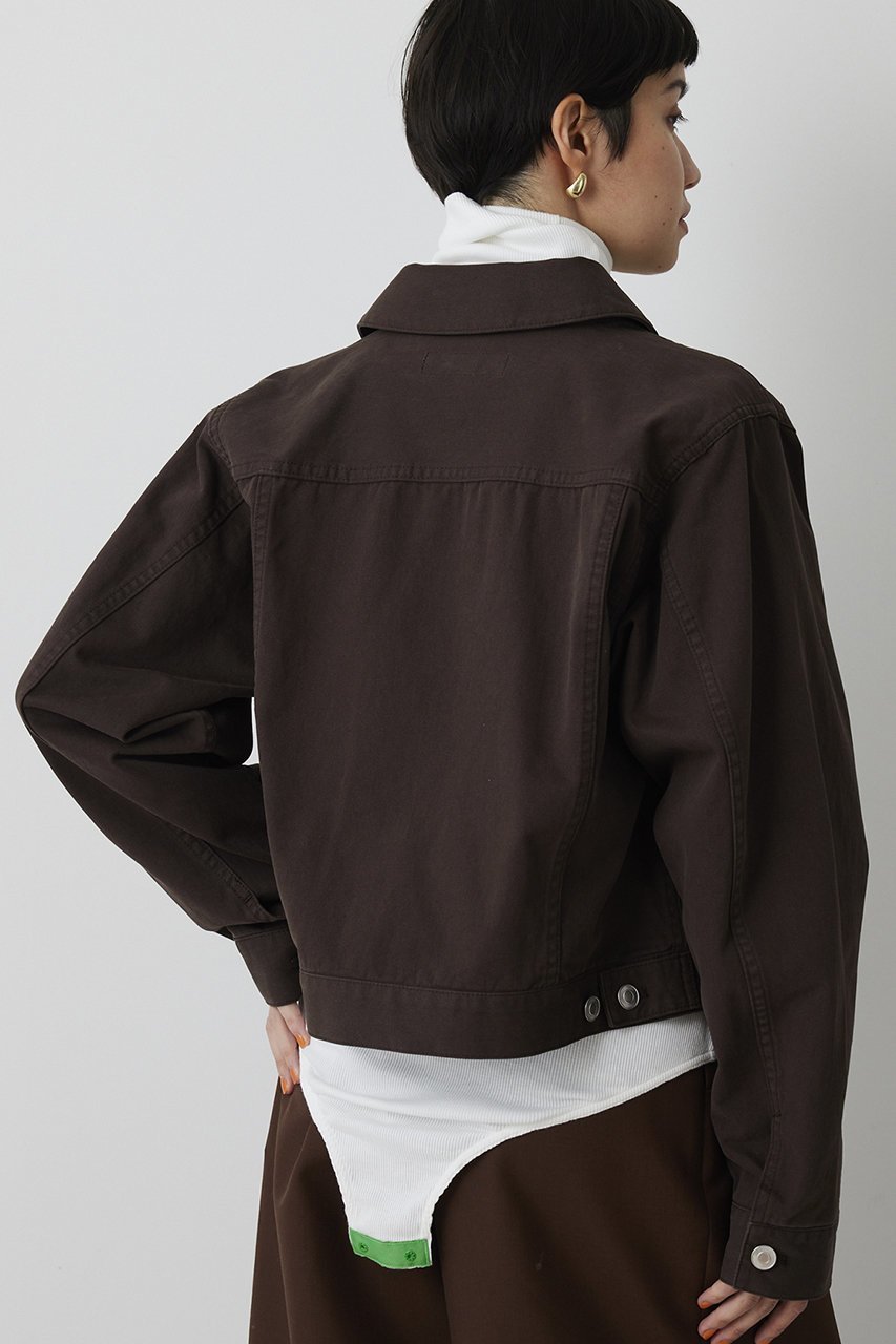【ウィムガゼット/Whim Gazette】の【THE PAUSE】コットンツイルジャケット 人気、トレンドファッション・服の通販 founy(ファニー) 　ファッション　Fashion　レディースファッション　Fashion for Women　アウター　Coat / Outerwear Collection　レディースジャケット・軽アウター　Jackets　2026年　2026　おすすめ　Recommended / Our Picks　インナー　Innerwear　コンパクト　Compact, Small Size　ショート　Short, Short Length　ジャケット　Jacket, Outerwear　セットアップ　Set-Up, Coordinated Outfit　デニム　Denim, Jeans Material　夏　Summer　春　Spring　S/S・春夏　SS, Spring/Summer, Warm Season　other-3|ID: prp329100004815978 ipo3291000000034981038