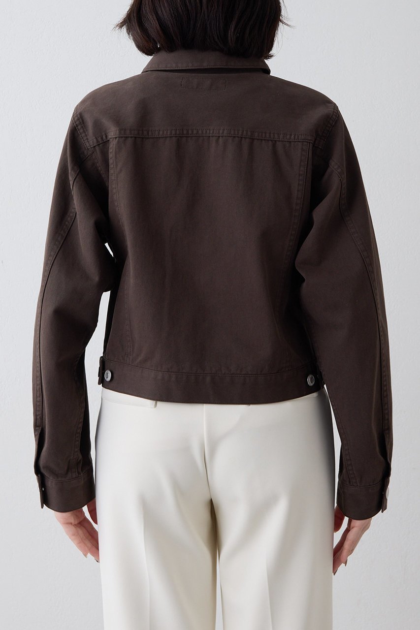 【ウィムガゼット/Whim Gazette】の【THE PAUSE】コットンツイルジャケット 人気、トレンドファッション・服の通販 founy(ファニー) 　ファッション　Fashion　レディースファッション　Fashion for Women　アウター　Coat / Outerwear Collection　レディースジャケット・軽アウター　Jackets　おすすめ　Recommended / Our Picks　インナー　Innerwear　コンパクト　Compact, Small Size　ショート　Short, Short Length　ジャケット　Jacket, Outerwear　セットアップ　Set-Up, Coordinated Outfit　デニム　Denim, Jeans Material　other-8|ID: prp329100004815978 ipo3291000000036138903