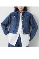 【ウィムガゼット/Whim Gazette】の【THE PAUSE】デニムジャケット 人気、トレンドファッション・服の通販 founy(ファニー) ファッション Fashion レディースファッション Fashion for Women アウター Coat / Outerwear Collection レディースジャケット・軽アウター Jackets デニムジャケット / カジュアルアウター Denim Jackets 2026年 2026 おすすめ Recommended / Our Picks インナー Innerwear コンパクト Compact, Small Size ショート Short, Short Length ジャケット Jacket, Outerwear セットアップ Set-Up, Coordinated Outfit デニム Denim, Jeans Material 夏 Summer 春 Spring S/S・春夏 SS, Spring/Summer, Warm Season |ID:prp329100004815979