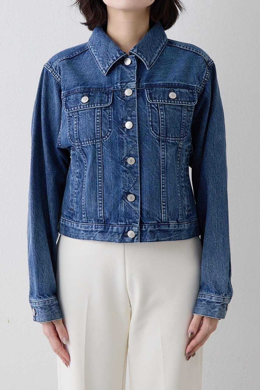 【ウィムガゼット/Whim Gazette】の【THE PAUSE】デニムジャケット 人気、トレンドファッション・服の通販 founy(ファニー) 　ファッション　Fashion　レディースファッション　Fashion for Women　アウター　Coat / Outerwear Collection　レディースジャケット・軽アウター　Jackets　デニムジャケット / カジュアルアウター　Denim Jackets　おすすめ　Recommended / Our Picks　インナー　Innerwear　コンパクト　Compact, Small Size　ショート　Short, Short Length　ジャケット　Jacket, Outerwear　セットアップ　Set-Up, Coordinated Outfit　デニム　Denim, Jeans Material　other-7|ID: prp329100004815979 ipo3291000000036138911