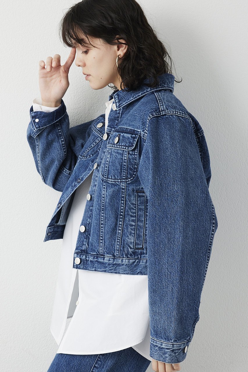 【ウィムガゼット/Whim Gazette】の【THE PAUSE】デニムジャケット 大人の最旬トレンドファッション＆コーディネート founy(ファウニー) 　ファッション　Fashion　レディースファッション　Fashion for Women　アウター　Coat / Outerwear Collection　レディースジャケット・軽アウター　Jackets　デニムジャケット / カジュアルアウター　Denim Jackets　おすすめ　Recommended / Our Picks　インナー　Innerwear　コンパクト　Compact, Small Size　ショート　Short, Short Length　ジャケット　Jacket, Outerwear　セットアップ　Set-Up, Coordinated Outfit　デニム　Denim, Jeans Material　other-2|ID: prp329100004815979 ipo3291000000036886209