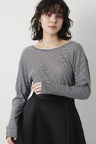 【ウィムガゼット/Whim Gazette】の【THE PAUSE】シアーフライスロンTEE 人気、トレンドファッション・服の通販 founy(ファニー) ファッション Fashion レディースファッション Fashion for Women トップス・カットソー Cut & Sew Tops シャツ・ブラウス・オフィスカジュアル Elegant Blouses & Button-Ups ロングTシャツ・Tシャツ Longline T-Shirts & Tees カットソー・ベーシックTシャツ Cut-and-Sewn Tops / Stretch Tees & Basics 2026年 2026 おすすめ Recommended / Our Picks シアー Sheer, See-Through シンプル Simple, Minimal スタンダード Standard, Basic スリーブ Sleeve, Long Sleeve / Short Sleeve ボーダー Border, Stripe ロング Long, Long-Length エレガント 上品 Elegant 夏 Summer 春 Spring S/S・春夏 SS, Spring/Summer, Warm Season thumbnail ブラックその他2|ID: prp329100004815980 ipo3291000000034981058