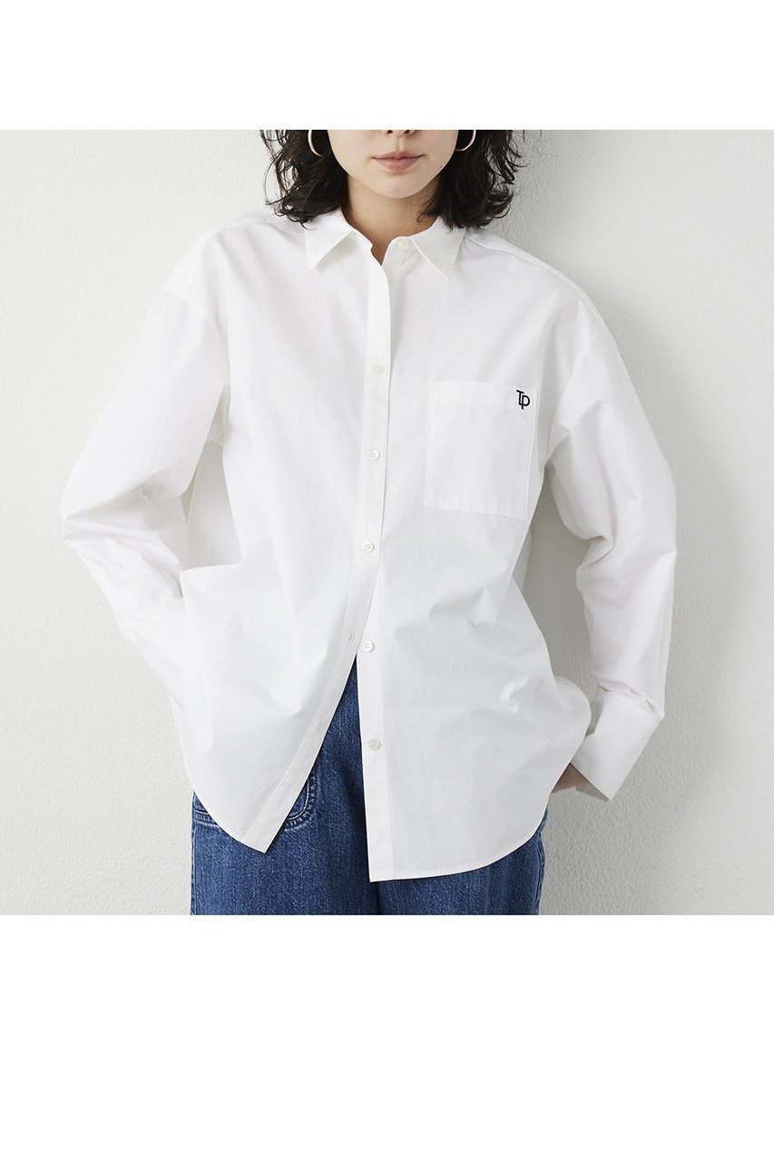 【ウィムガゼット/Whim Gazette】の【THE PAUSE】ポケットシシュウシャツ インテリア・キッズ・メンズ・レディースファッション・服の通販 founy(ファニー) 　ファッション　Fashion　レディースファッション　Fashion for Women　トップス・カットソー　Cut & Sew Tops　シャツ・ブラウス・オフィスカジュアル　Elegant Blouses & Button-Ups　2026年　2026　インド　Indian Textile　スリーブ　Sleeve, Long Sleeve / Short Sleeve　タイプライター　Typewriter Fabric, Crisp Cotton　ポケット　Pocket, Pocket Detail　レギュラー　Regular, Standard Fit　ロング　Long, Long-Length　夏　Summer　春　Spring　S/S・春夏　SS, Spring/Summer, Warm Season　オフホワイト|ID: prp329100004815984 ipo3291000000034981094