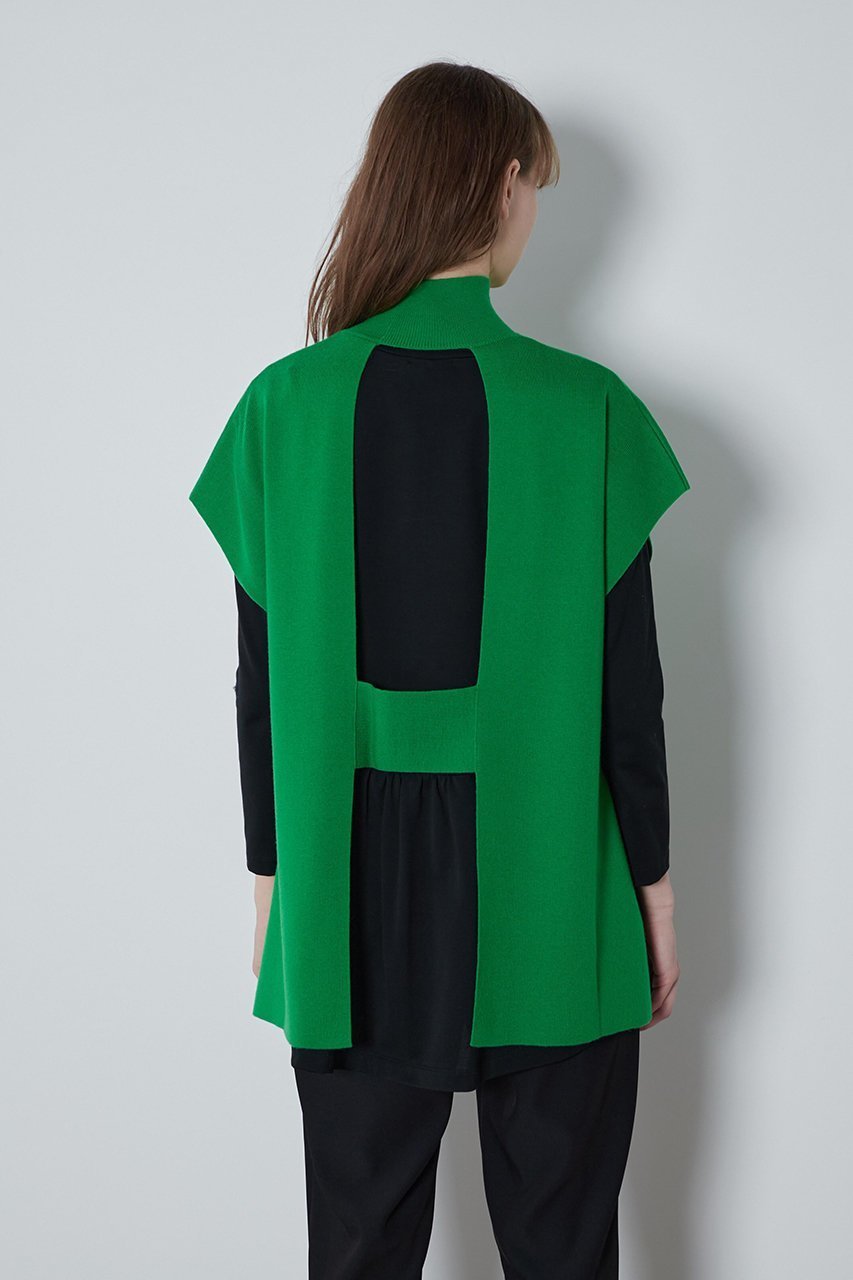 【ル フィル/LE PHIL】の《LE PHIL》バックオープンジレ 人気、トレンドファッション・服の通販 founy(ファニー) 　ファッション　Fashion　レディースファッション　Fashion for Women　トップス・カットソー　Cut & Sew Tops　ニット　Knit Tops & Sweaters　ベスト&ジレ / 重ね着スタイル　Vests & Gilets　カジュアルプルオーバー・ニットトップス　Pullovers & Knit Tops / Casual Pullovers　スタンダード　Standard, Basic　スリット　Slit, Slit Detail　再入荷　Restock / Back in Stock　other-4|ID: prp329100004815989 ipo3291000000034981144