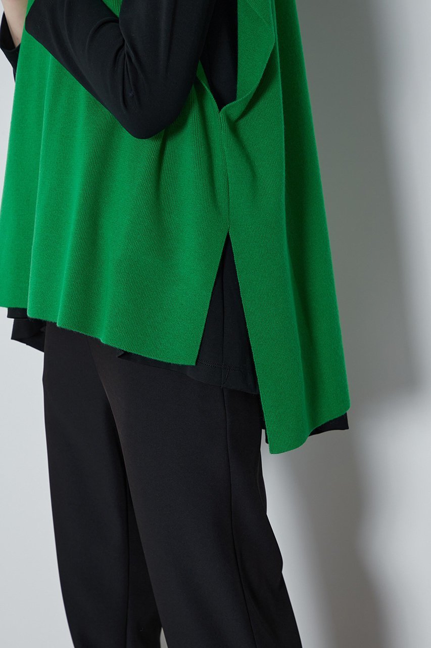 【ル フィル/LE PHIL】の《LE PHIL》バックオープンジレ 人気、トレンドファッション・服の通販 founy(ファニー) 　ファッション　Fashion　レディースファッション　Fashion for Women　トップス・カットソー　Cut & Sew Tops　ニット　Knit Tops & Sweaters　ベスト&ジレ / 重ね着スタイル　Vests & Gilets　カジュアルプルオーバー・ニットトップス　Pullovers & Knit Tops / Casual Pullovers　スタンダード　Standard, Basic　スリット　Slit, Slit Detail　再入荷　Restock / Back in Stock　other-6|ID: prp329100004815989 ipo3291000000034981146