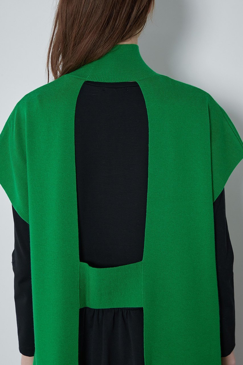 【ル フィル/LE PHIL】の《LE PHIL》バックオープンジレ 人気、トレンドファッション・服の通販 founy(ファニー) 　ファッション　Fashion　レディースファッション　Fashion for Women　トップス・カットソー　Cut & Sew Tops　ニット　Knit Tops & Sweaters　ベスト&ジレ / 重ね着スタイル　Vests & Gilets　カジュアルプルオーバー・ニットトップス　Pullovers & Knit Tops / Casual Pullovers　スタンダード　Standard, Basic　スリット　Slit, Slit Detail　再入荷　Restock / Back in Stock　other-7|ID: prp329100004815989 ipo3291000000034981147