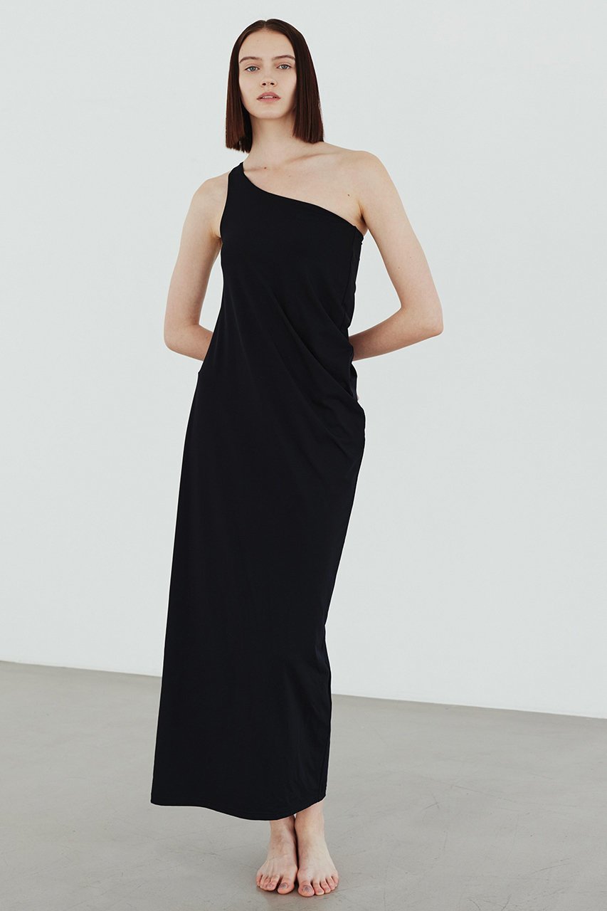 【ル フィル/LE PHIL】の《LE PHIL》カップインナイロンストレッチワンピース 人気、トレンドファッション・服の通販 founy(ファニー) 　ファッション　Fashion　レディースファッション　Fashion for Women　ワンピース　Dresses　チュニック　Tunic Tops & Dresses　カッティング　Cutting Detail　シアー　Sheer, See-Through　スタンダード　Standard, Basic　スポーティ　Sporty, Casual Athletic　チュニック　Tunic, Long Top　ドレープ　Drape, Draping Fabric　フィット　Fit, Slim Fit　ロング　Long, Long-Length　再入荷　Restock / Back in Stock　other-3|ID: prp329100004815990 ipo3291000000034981161