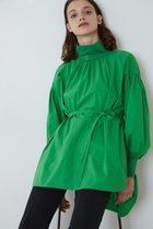 【ル フィル/LE PHIL】の《LE PHIL》ストレッチブロードブラウス グリーン|ID: prp329100004815992 ipo3291000000034981180