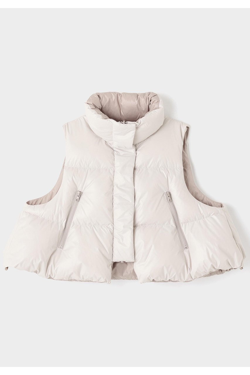 【ル フィル/LE PHIL】のリバーシブルボリュームダウンベスト インテリア・キッズ・メンズ・レディースファッション・服の通販 founy(ファニー) 　ファッション　Fashion　レディースファッション　Fashion for Women　アウター　Coat / Outerwear Collection　レディースジャケット・軽アウター　Jackets　アクセサリー　Fashion Accessories　ショート　Short, Short Length　ジャケット　Jacket, Outerwear　スタンダード　Standard, Basic　ダウン　Down, Puffer　ベスト　Vest, Waistcoat　リバーシブル　Reversible, Two-Sided　再入荷　Restock / Back in Stock　ベージュ|ID: prp329100004815995 ipo3291000000034981200