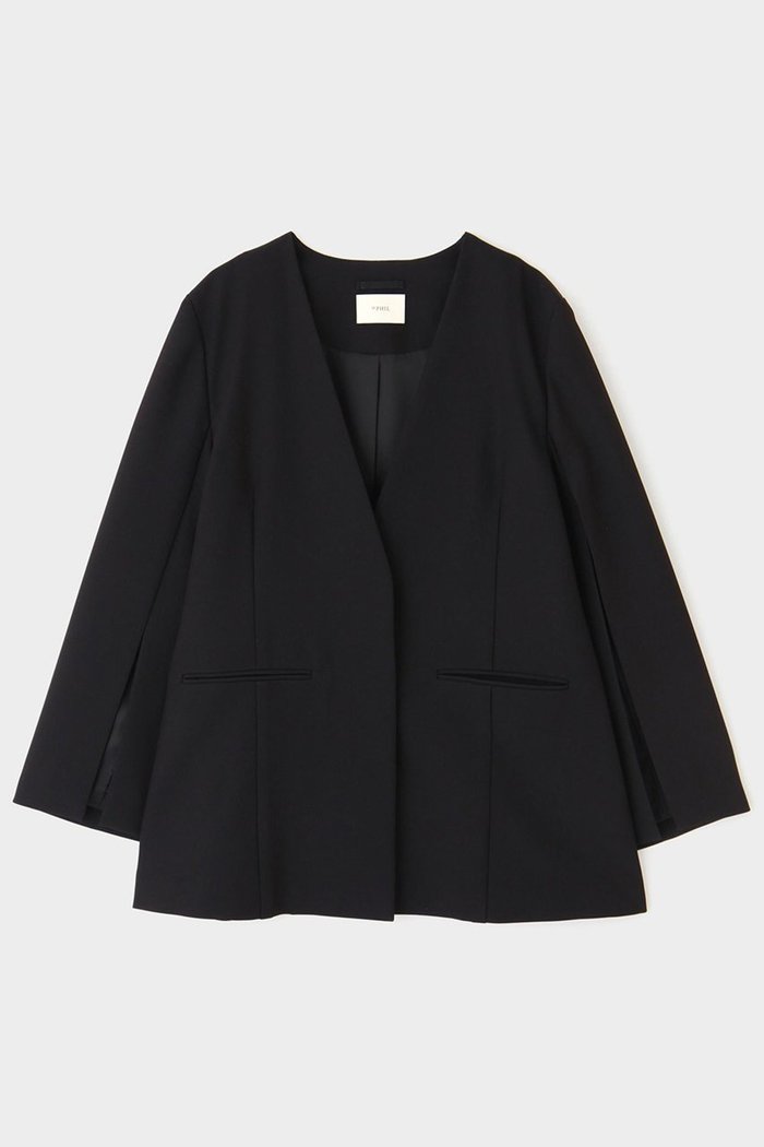 【ル フィル/LE PHIL】の2WAYツイルスリットジャケット インテリア・キッズ・メンズ・レディースファッション・服の通販 founy(ファニー) https://founy.com/ ファッション Fashion レディースファッション Fashion for Women アウター Coat / Outerwear Collection レディースジャケット・軽アウター Jackets おすすめ Recommended / Our Picks ジャケット Jacket, Outerwear ストレッチ Stretch, Stretchy Fabric スリット Slit, Slit Detail スリーブ Sleeve, Long Sleeve / Short Sleeve セットアップ Set-Up, Coordinated Outfit トレンド Trend, Trending Now フロント Front, Front Design 再入荷 Restock / Back in Stock 定番 Standard, Basic Item |ID: prp329100004815997 ipo3291000000034981220